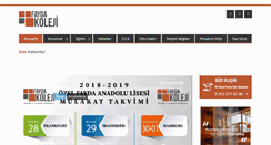 Desktop Screenshot of faydakoleji.com